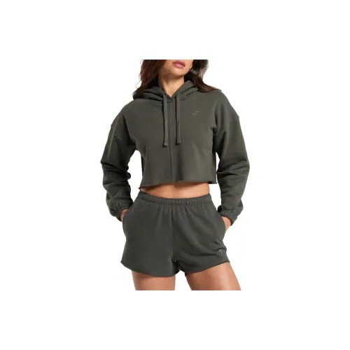 GYMSHARK Sweatshirt Women's Strength Green