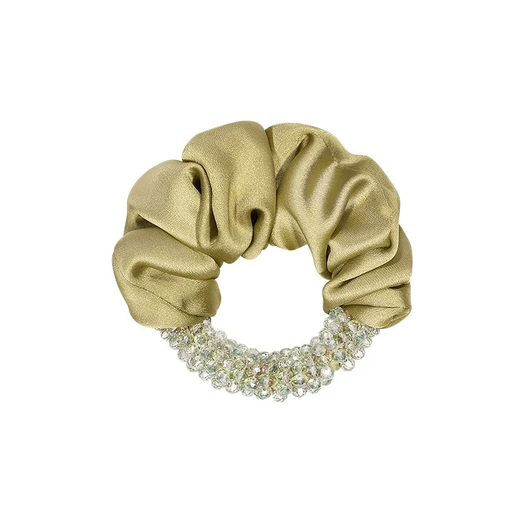 SHINE Polyester, Crystal Diamond Hair Tie Women's-11