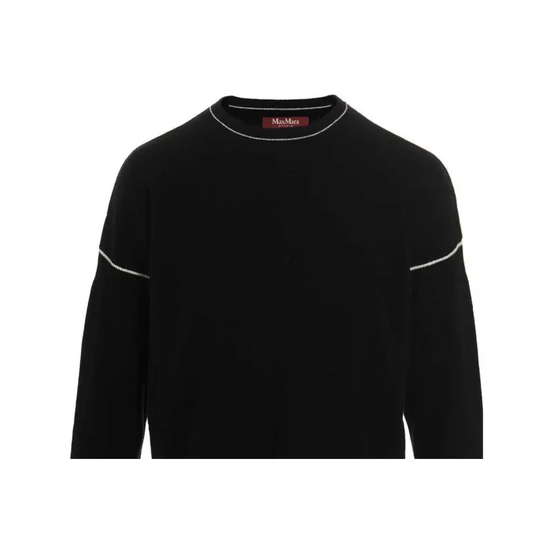 MaxMara Studio Sweater Women's Black-2
