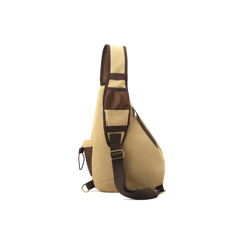 BEN SHERMAN Canvas Bag One Shoulder Sling Bag Unisex Multicolor-3