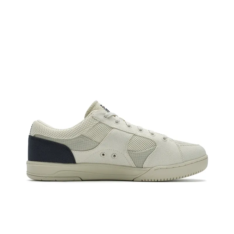 FILA Cloud Sailing Shoes SLANT SHOT Breathable And Lightweight Low Top Canvas Shoes Men's Beige-1