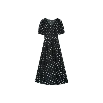 Ning Cai Yuer Short Sleeved Dress Women's