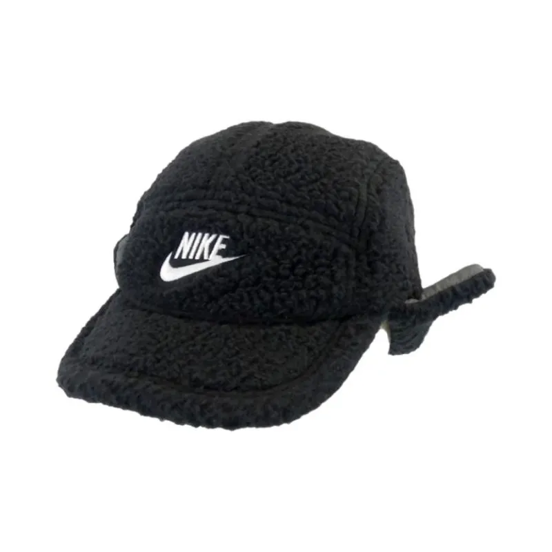 Nike Faux Fur, Polyester, Nylon Baseball Caps Kids' Black-0