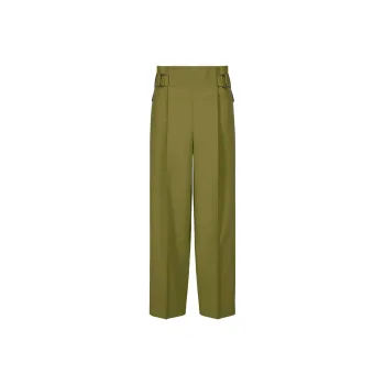 ISSEY MIYAKE Casual Pants Women's Grass Green