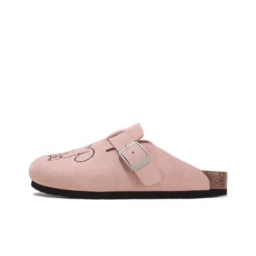 TTKJ Slip Resistant Quick Dry Closed Toe Slippers Women's Potato Pink