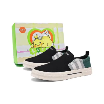Budding Bear Skateboard Shoes Men Low Top