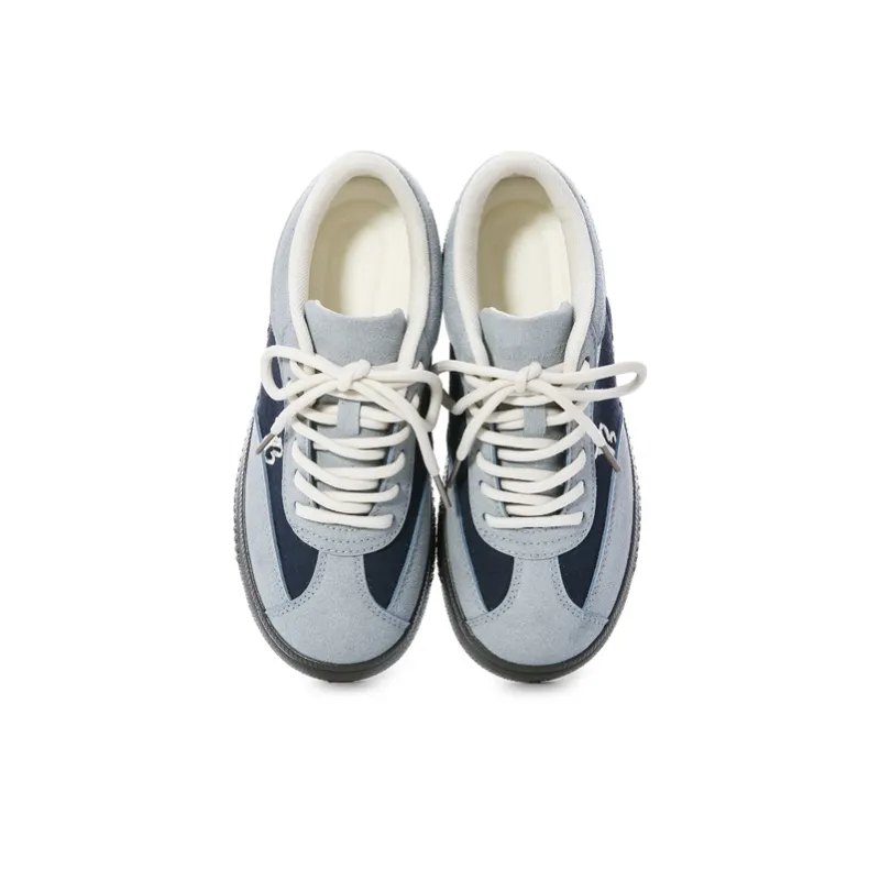 The New Age Family Low Top Skateboard Shoes Women's Light Blue-2