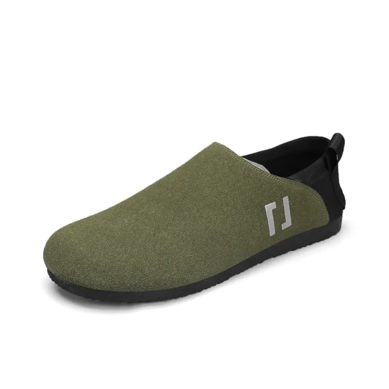 Dao Tu Sen Men's Casual Shoes Men Low Top Grass Green Jasper Black Khaki-7