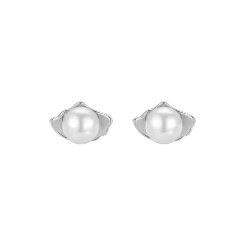 NAME.S S999 Fine Silver Stud Earrings Women's