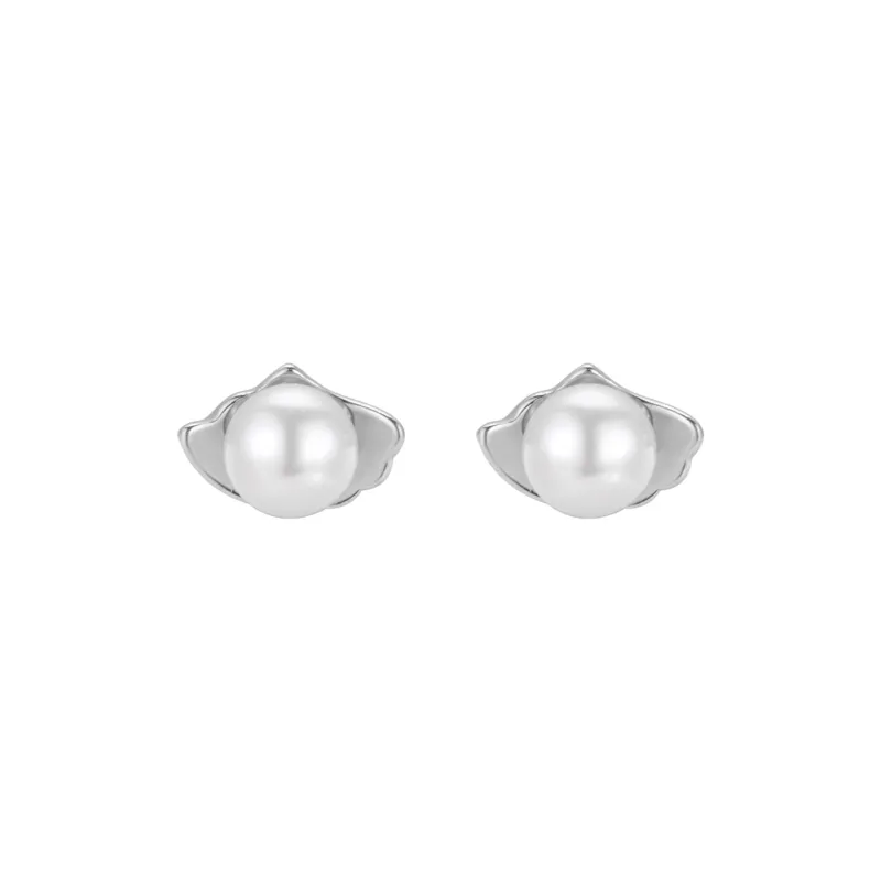 NAME.S S999 Fine Silver Stud Earrings Women's-0