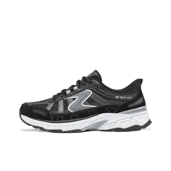 Skechers SPORT MENS Coverage Low Top Chunky Sneakers Men's Black