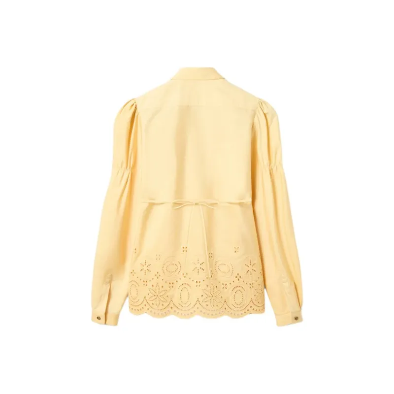 La DOUBLEJ. Shirt Women's Light Yellow-1