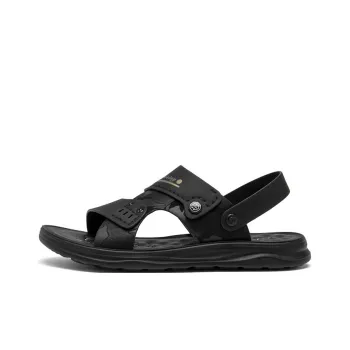 JOSINY Beach Sandals Men's Black
