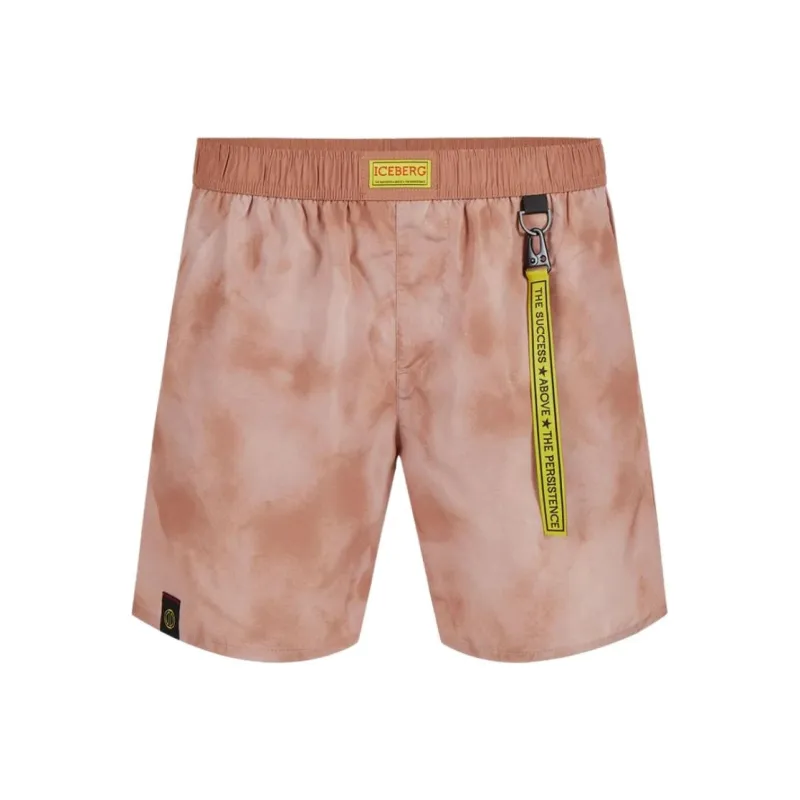 Iceberg Swimming Shorts Men's Pink-0