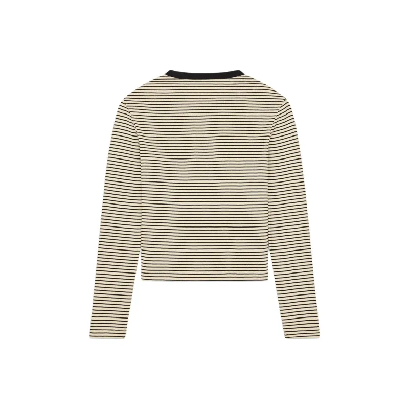 CELINE T Shirts Women's Cream-1
