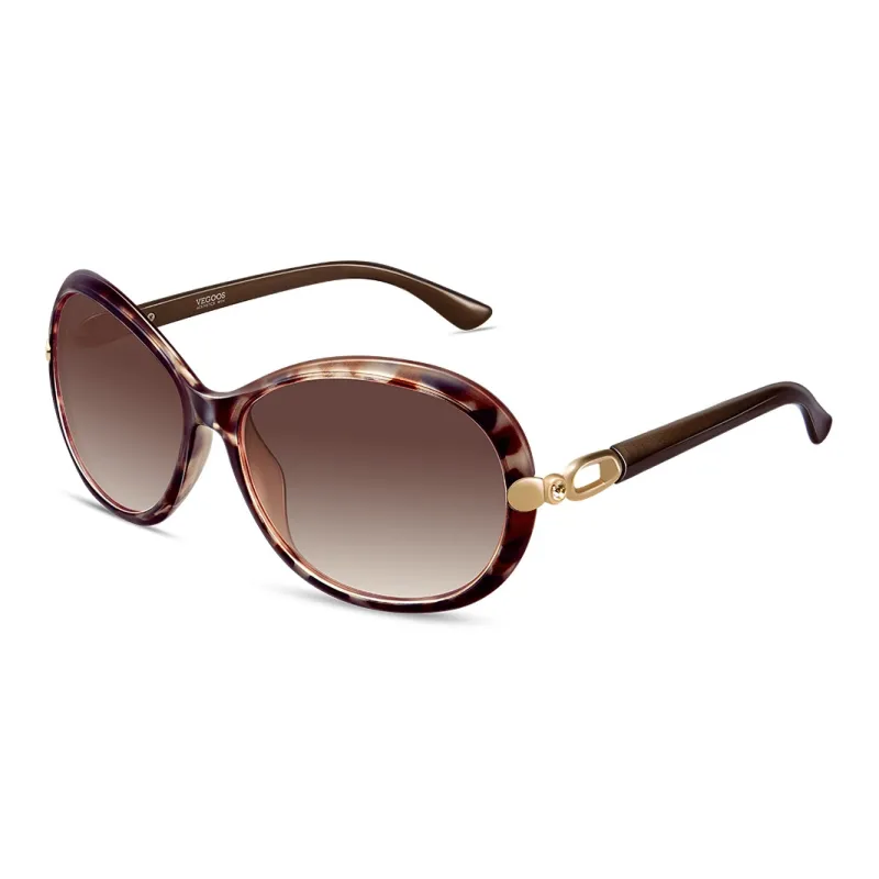 VEGOOS PC Round Sunglasses Women's-6