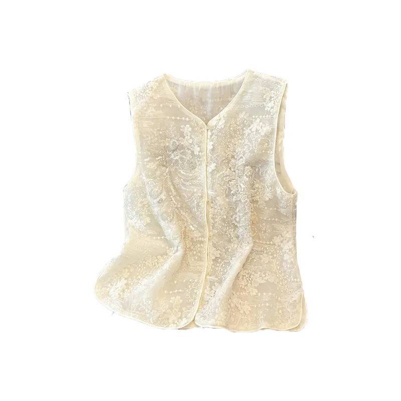 SONDR Vests Women's Apricot-0