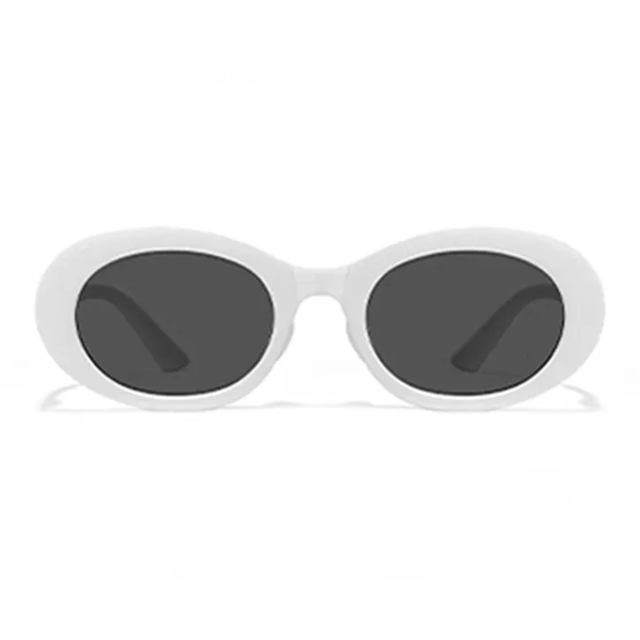 Morakot TR90 Oval Sunglasses Unisex-3