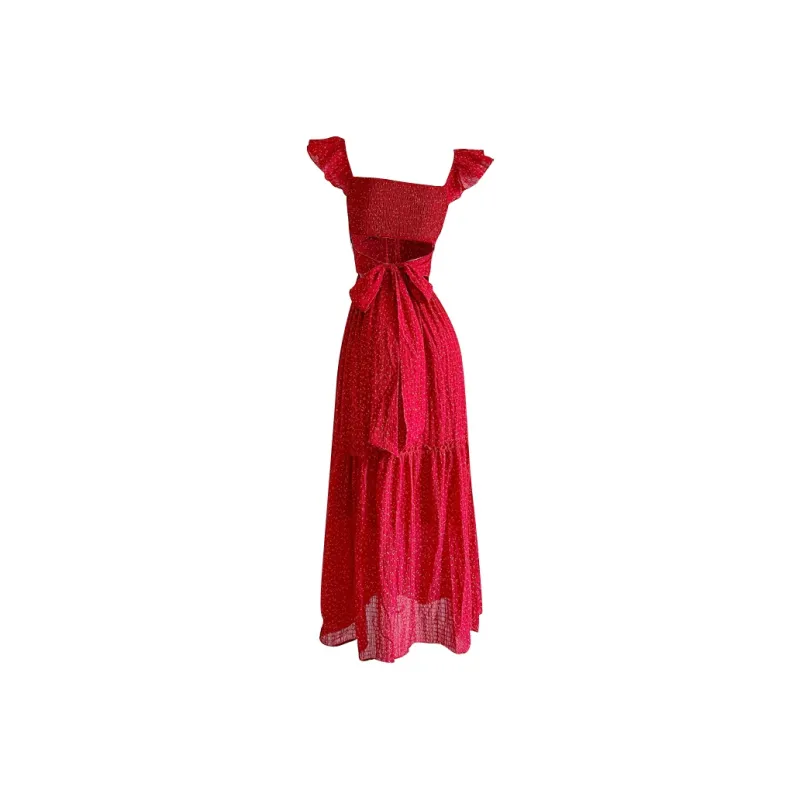 Icicofficial Short Sleeved Dress Women's-1