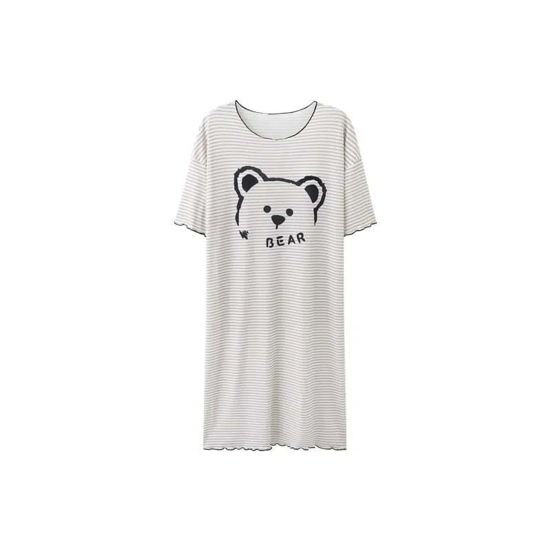 Cotton Gene Women's Nightgowns-0