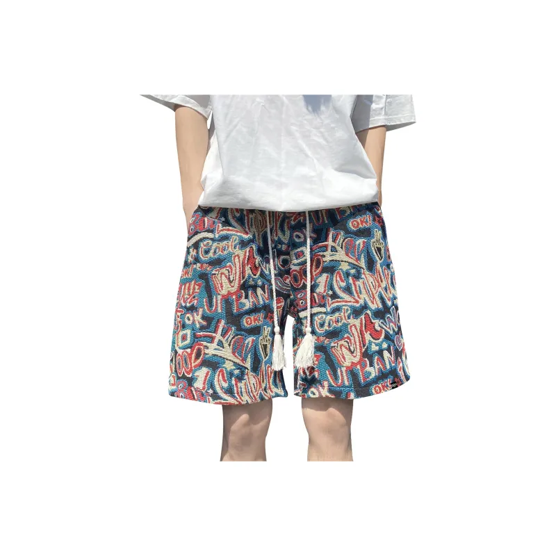 ROBINHOOD Casual Shorts Unisex Red-0