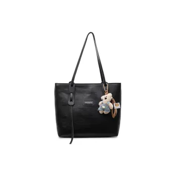 Meow In The Grass PU Tote Bag, Shopping Bag, Shoulder Bag Women's Multicolor
