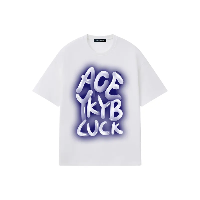 YK&YB T Shirts Unisex White-0