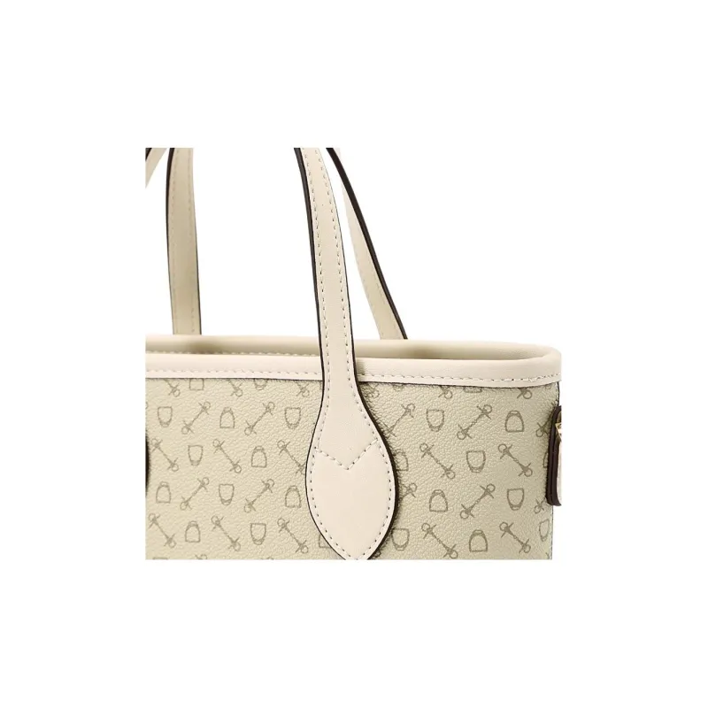 Why Artificial Leather Shoulder Bag, Crossbody Bag, Handbag Trumpets Women's Apricot With Beige/Coffee-11