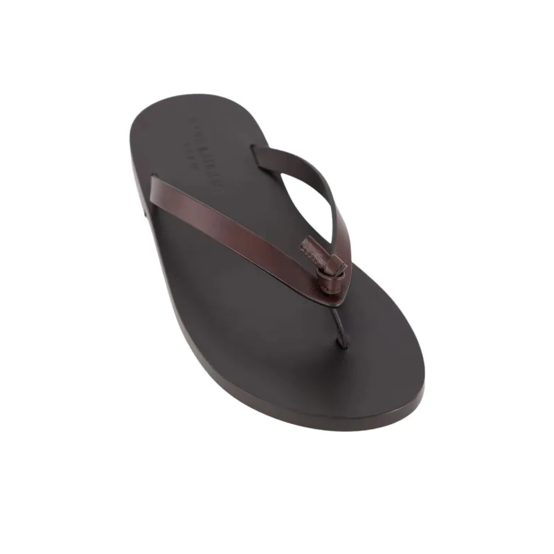 SAINT LAURENT Flip Flops Women's Brown-4