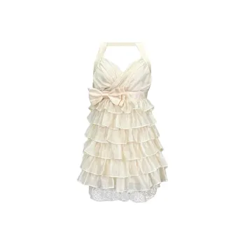 PAZZO Slip Dresses Women's Champagne