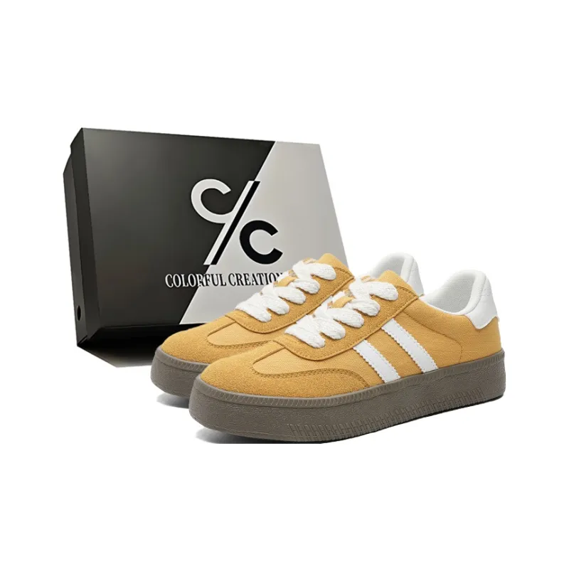 Colorful Creations Slip Resistant, Abrasion Resistant, Breathable, Height Increasing Low Top Skateboard Shoes Men's-6