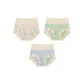 D Set: Blue+Milk White+Green