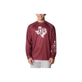 Columbia PFG Terminal Tackle T Shirt Men's Red
