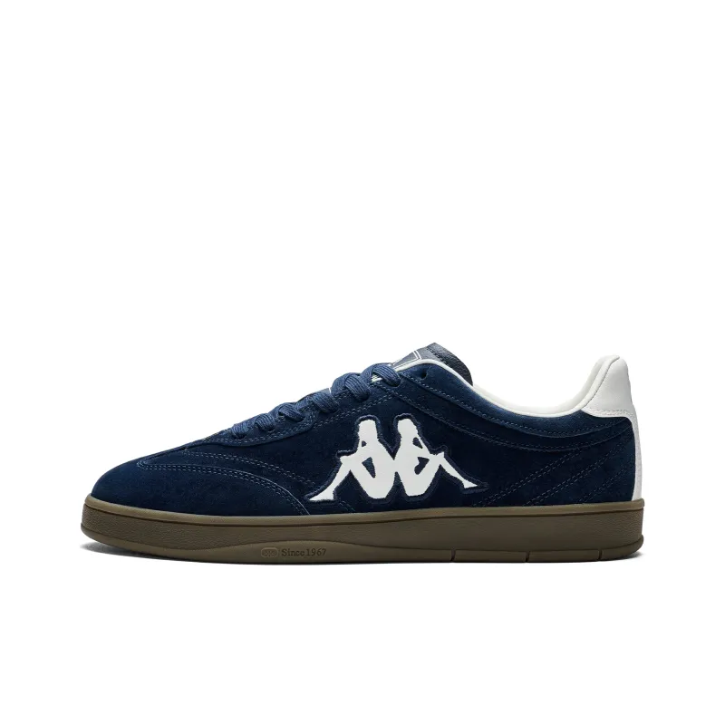Kappa Tifo Back to Back Anti Slip Wear Resistant Low Top Skateboard Shoes Unisex Midnight Blue-7