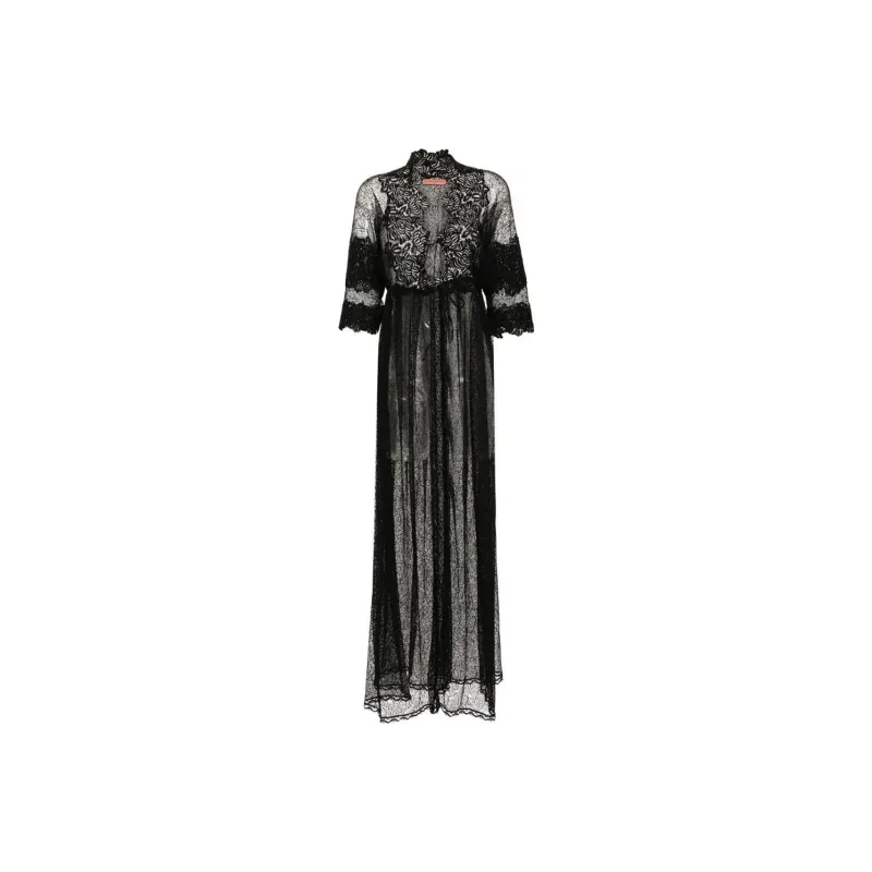 ERMANNO SCERVINO Floral-lace Beach Cover-up-1