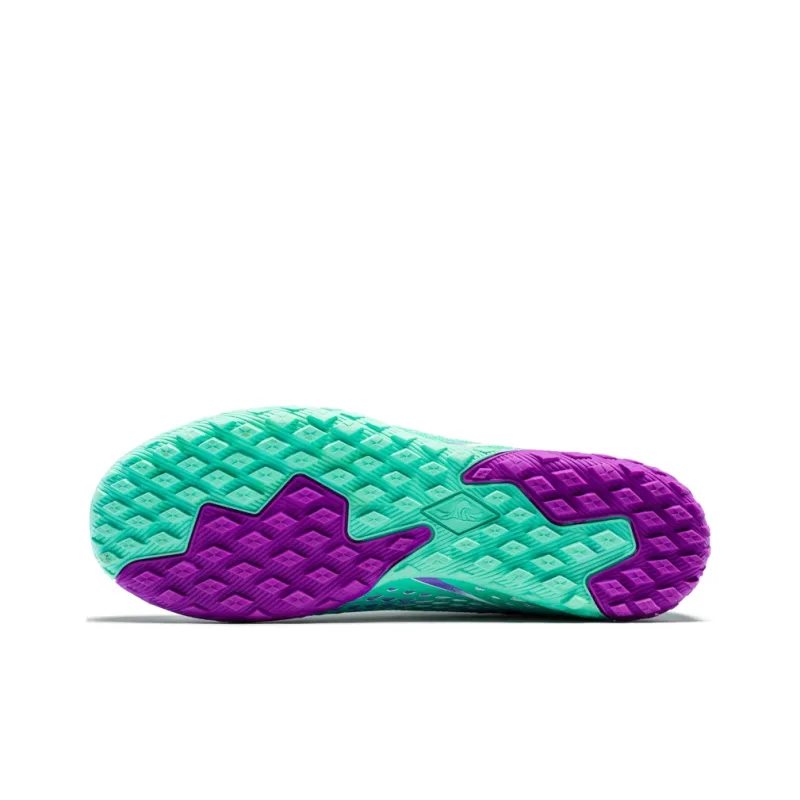 Sportful Soccer Shoes Men Low Top Pink Broken Studs/Green Broken Studs/Yellow Broken Studs-7