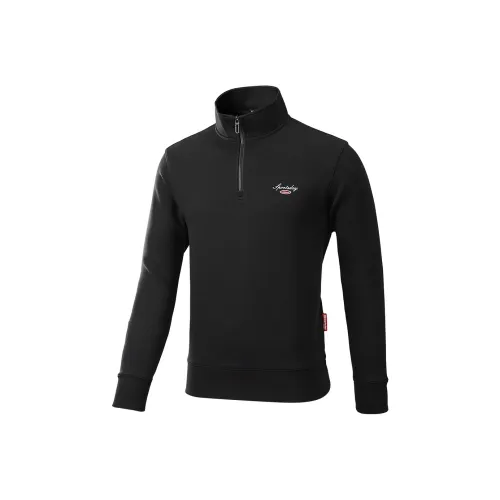 HLA Sweatshirts Men Black 4K