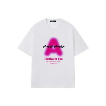 YK&YB T Shirts Unisex White