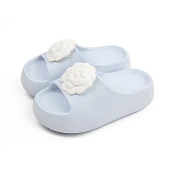 Thin Strips Sandal Slippers Blue