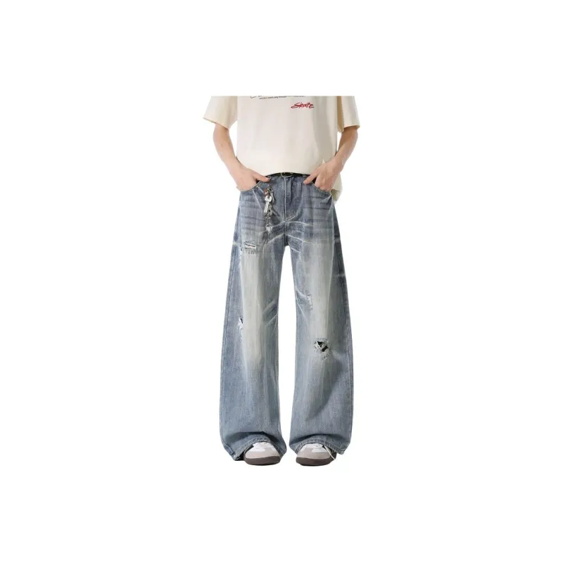 PANDA ADEVIL Jeans Unisex Blue-0