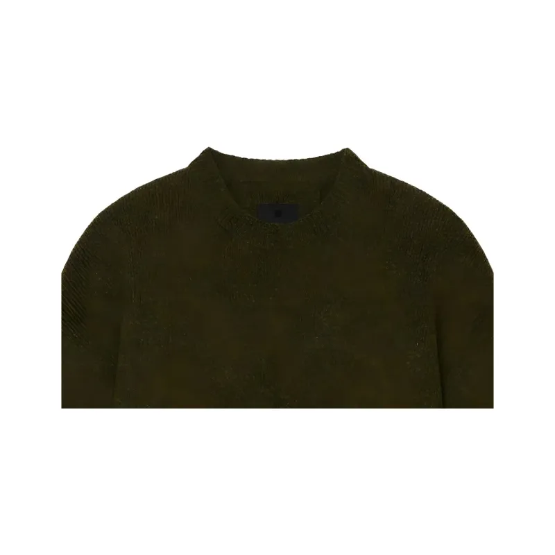 Givenchy Sweaters Men Dark Green-5