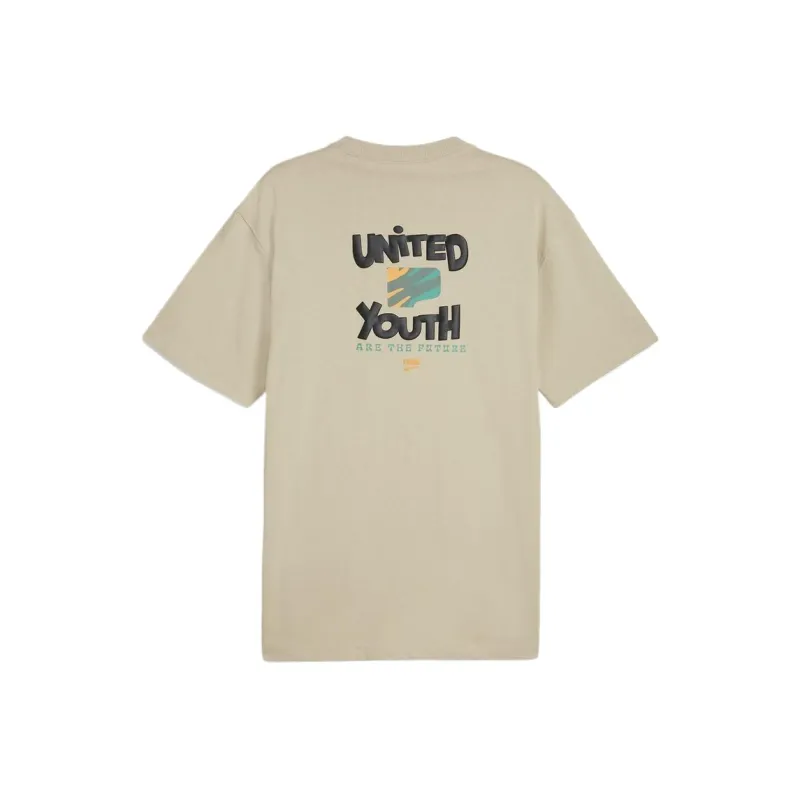 PUMA Downtown Series T Shirt Men's Khaki-1
