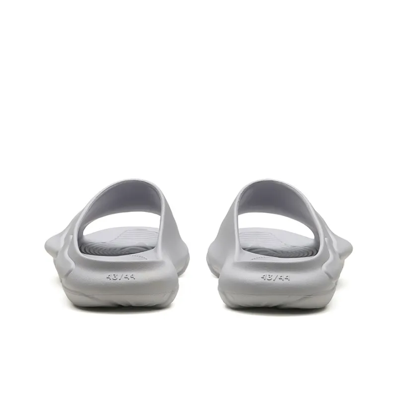 EQLZ EQUALIZER Oasis Slip Resistant Abrasion Resistant Slide Slippers Unisex Lunar Rock Gray-4