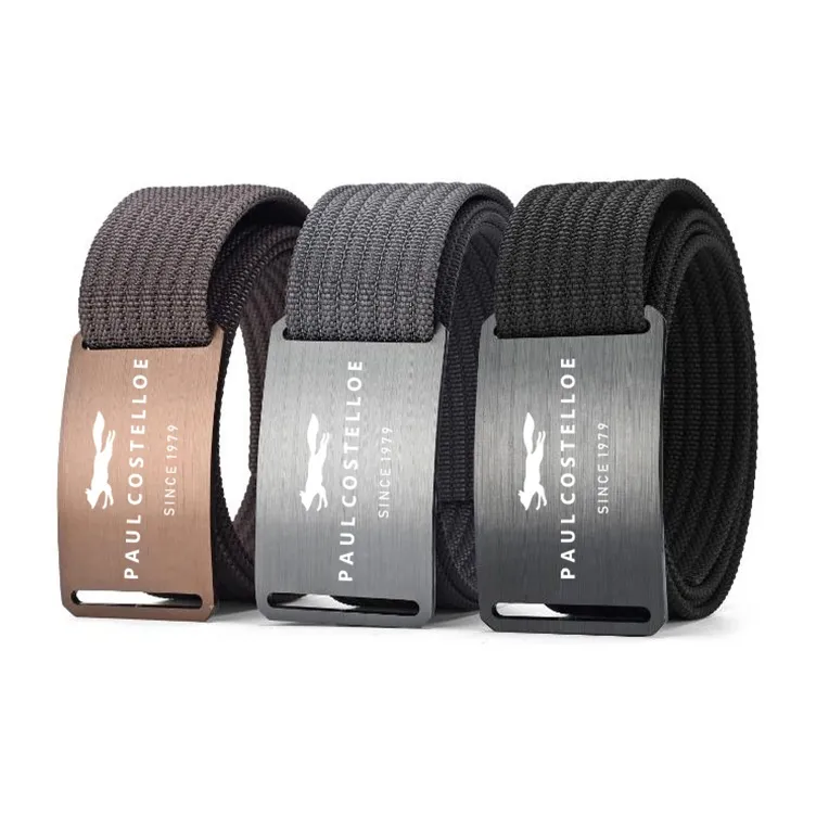 PAUL COSTELLOE Nylon Belt Unisex 4cm-4