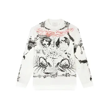 Givenchy Tattoo print Crew neck Sweatshirt