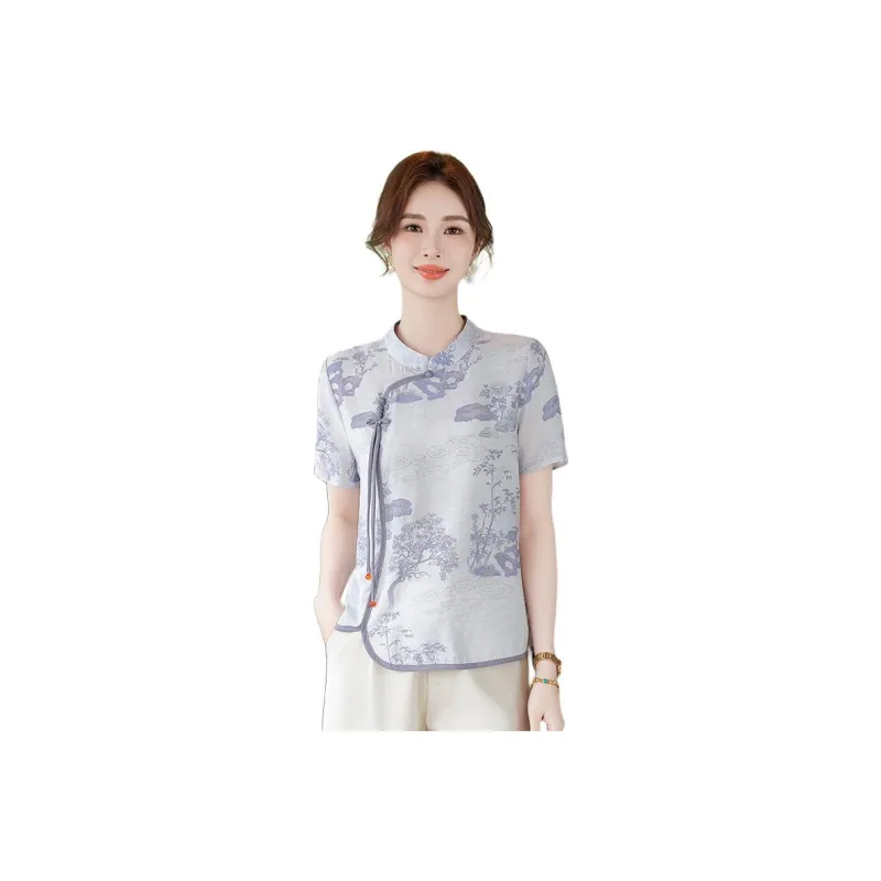 PIERRE CARDIN Chiffon Shirt Women's-7