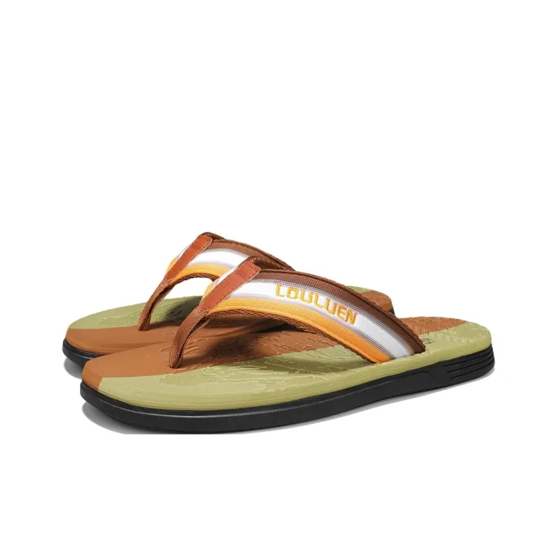 TFKY Abrasion Resistant Slip Resistant Flip Flops Men's-14