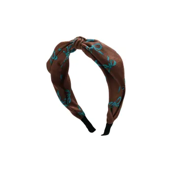 ROYALSASA Silk Chiffon Headbands Women's