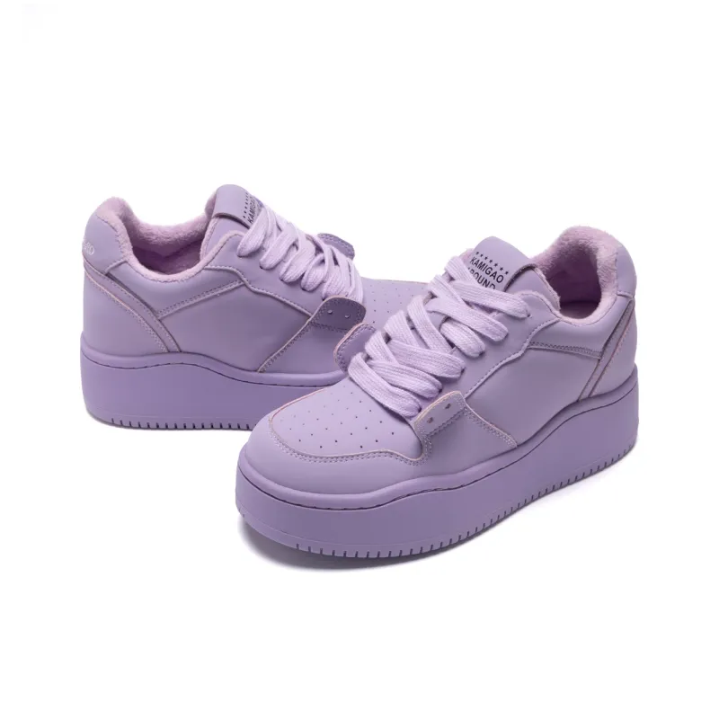 KODI Anti Slip And Wear Resistant Height Increasing Low Top Skateboard Shoes Women's-59