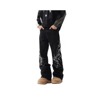 Pirkadat Jeans Unisex Black